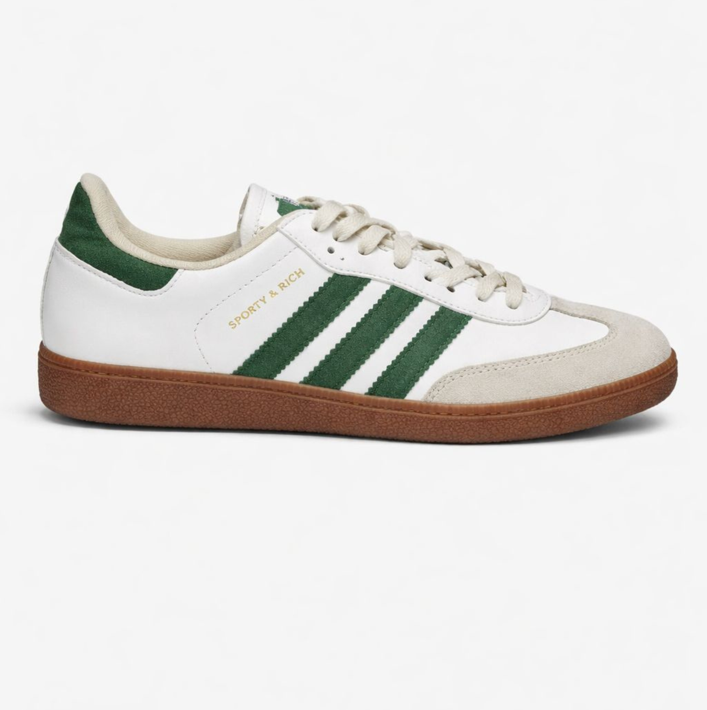 Adidas Samba OG "Cloud White and Green"